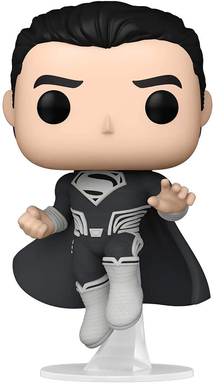 DC Justice League Funko POP Vinyl Figure | Black Suit Superman